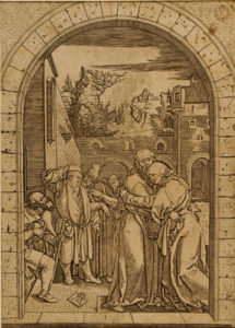 Incontro di Sant'Anna e San Gioacchino alla porta aurea (dalla serie: Vita della Vergine)